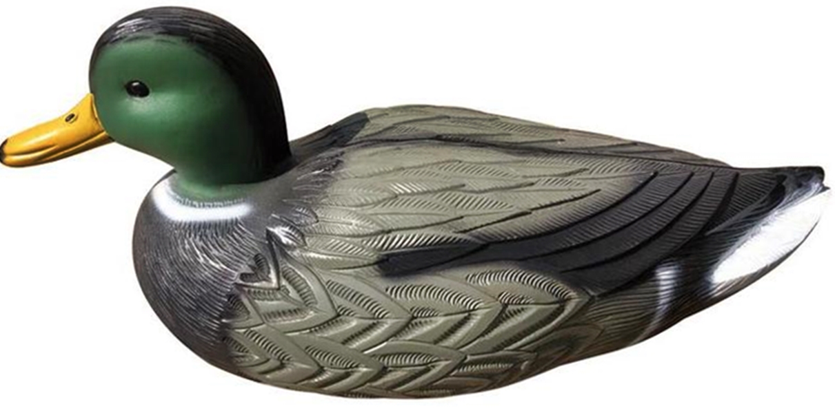 Accesorii pentru gradina - Decoratiune plastic WildDuckMale, pentru gradina si iazuri, 41x17 cm