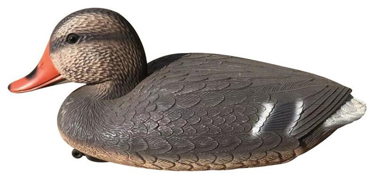 Accesorii pentru gradina - Decoratiune plastic WildDuckFemale, pentru gradina si iazuri, 38x17 cm
