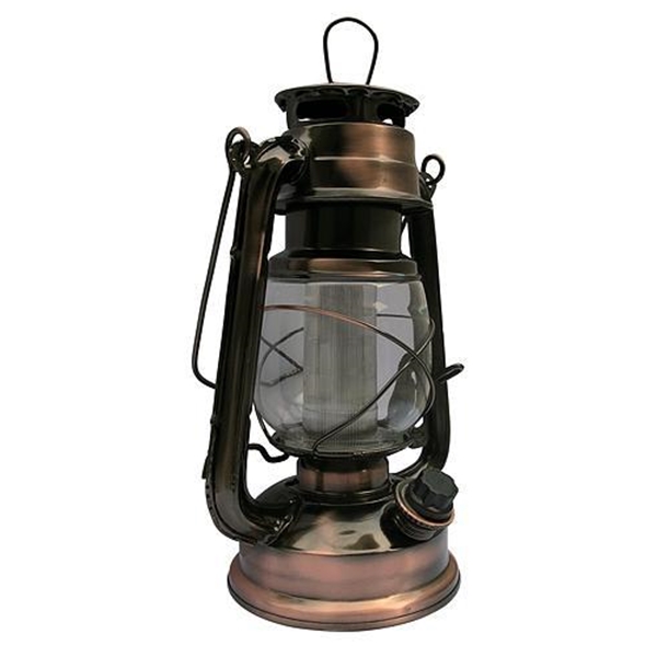 Felinare si stalpi - Felinar vintage terasa cu 12 LED, 15x11,5x23.5 cm, baterii incluse