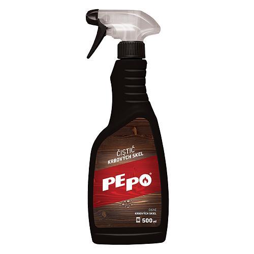 Accesorii sobe si seminee - Solutie pentru curatat sobe si seminee Pe-Po 500 ml cu pulverizator