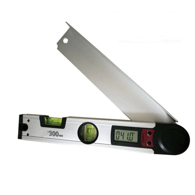 Unelte si aparate de masura - Nivela electronica din aluminiu pentru masurat unghiuri, 300mm, 0-225 grade