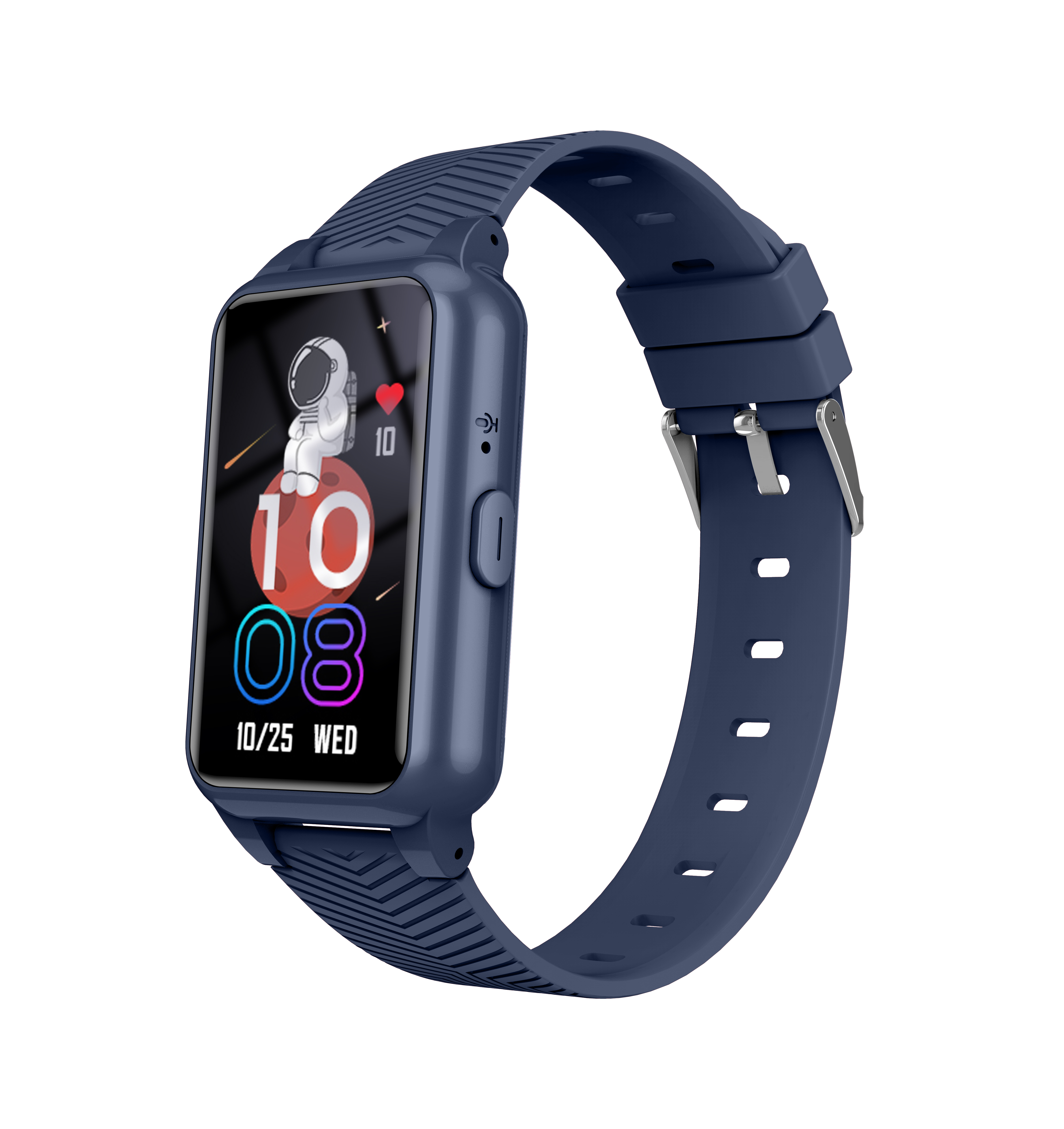 Ceas smartwatch GPS copii si adulti Techone™ S10 Pro, 4G, localizare GPS, telefon, SOS, temperatura, ritm cardiac, monitorizare spion, compatibil Digi, rezistent apa IPX7, Albastru