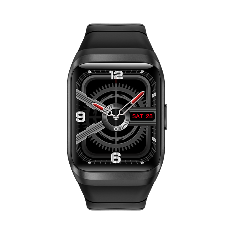 Ceas smartwatch barbati TechONE® SD2 Explorer, 1.7 inch IPS HD, GPS, multi sport, ritm cardiac inteligent, oxigen optic, rezistent la apa IP68, notificari, vibratii, negru