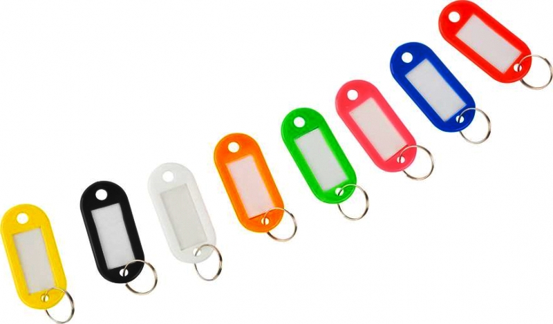 Produse EmagMarketplace - Set 200 buc breloc chei cu eticheta