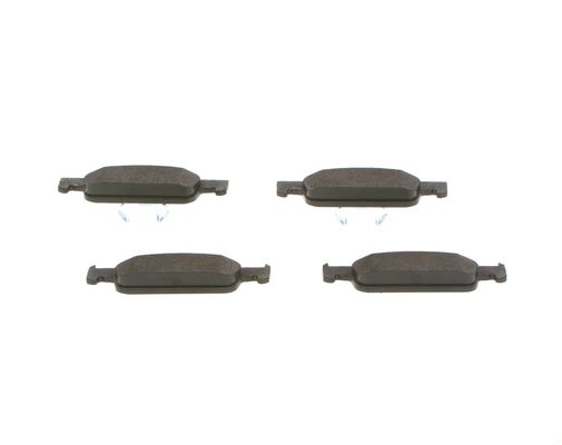 Piese auto - Set placute frana fata, lungime 155 mm, Krieger 0950006440, Dacia Logan II, Renault Clio IV