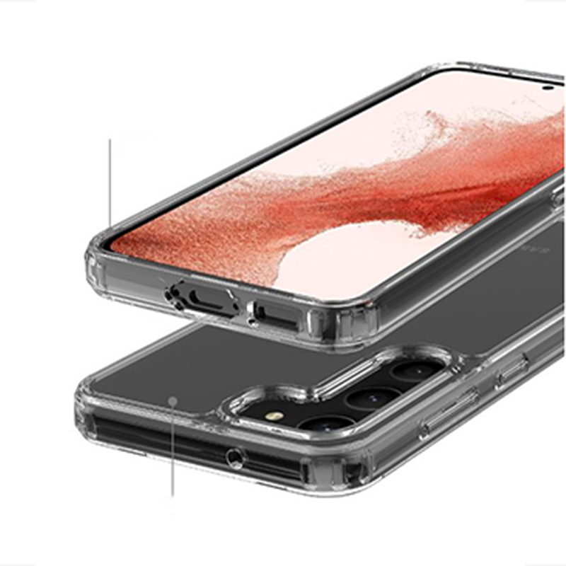 Samsung S23 plus átlátszó szilikon tok