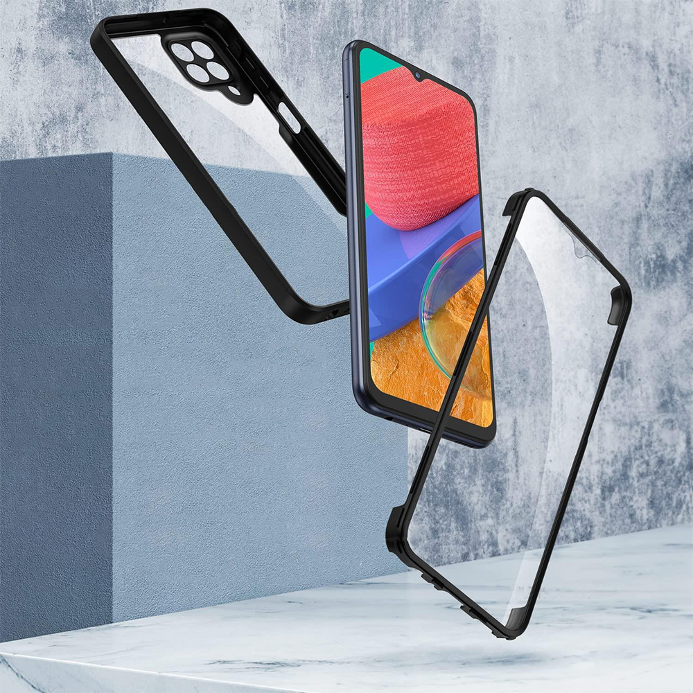 модерен тънък черен калъф