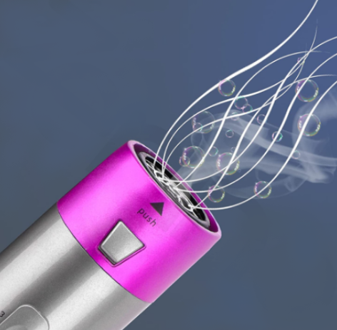 Perie de Par 5 in 1, At Performance - Multifunctionala, 5 Accesorii pentru , Usuca, Indreapta si Onduleaza Parul, 3 Trepte de Temperatura, Gri/Fuchsia - Aparate & Accesorii ingrijire personala - atMag.ro