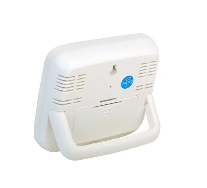 Termometru cu higrometru, ceas, alarma, At Performance, lumina fundal, baterii incluse alb - Termometre meteo - atMag.ro
