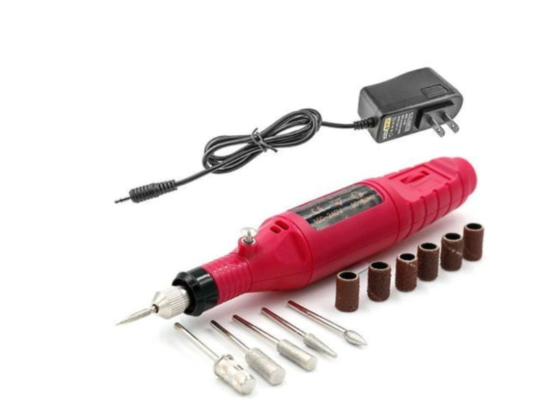Freza Unghii Semiprofesionala At Performace, 9w, Ideala pentru Manechiura si Pedichiura 3.000-20.000 RPM, Roz - Aparate & Accesorii ingrijire personala - atMag.ro