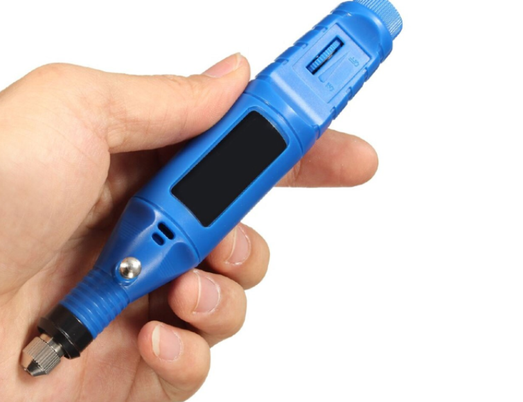 Freza Unghii Semiprofesionala At Performace, 9w, Ideala pentru Manechiura si Pedichiura 3.000-20.000 RPM, Albastru - Aparate & Accesorii ingrijire personala - atMag.ro