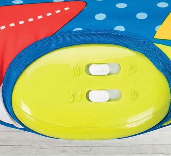 Balansoar 2 in 1 pentru copii, At Performance, 12 Melodii, Vibratii Usoare, S, 2 Pozitii De Inclinare, Maxim 18 Kg, 0 Luni+, Multicolor - Balansoare, leagane si hamace bebelusi - atMag.ro