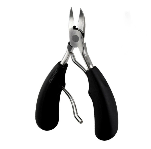 Produse - Cleste Profesional Pedichiura si Manichiura, Pentru Unghiile Incarnate Sau Groase, Inox, Negru, SUPER TRENDS®