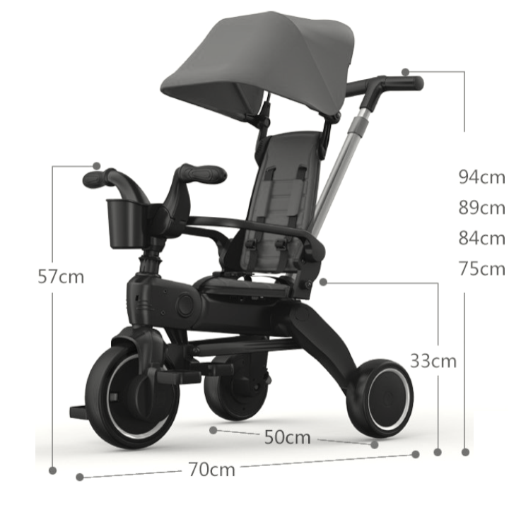 Tricicleta 4IN 1, At Performance, Centura Prindere, Bara Protectie, Piele ecologica, Suport Pahar, Pedale Detasabile, 6 luni+, Gri / Negru - Triciclete - atMag.ro Tricicleta 4IN 1, At Performance, Centura Prindere, Bara Protectie, Piele ecologica, Suport Pahar, Pedale Detasabile, 6 luni+, Gri / Negru - Triciclete - atMag.ro