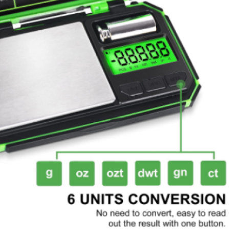 Cantar digital de precizie, Fuzion TU-X, 200g / 0.01g, 6 unitati, de bijuterii - Cantare electronice comerciale - atMag.ro