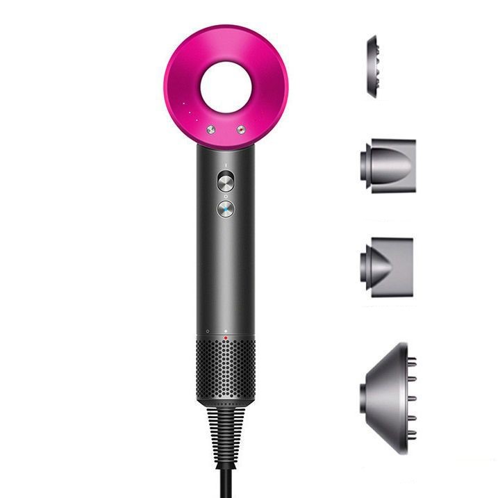 Uscator de par, At Performance, cu functie de ionizare, 4 Setari de Temperatura, 3 trepte de viteza,1600 W, Roz - Aparate & Accesorii ingrijire personala - atMag.ro