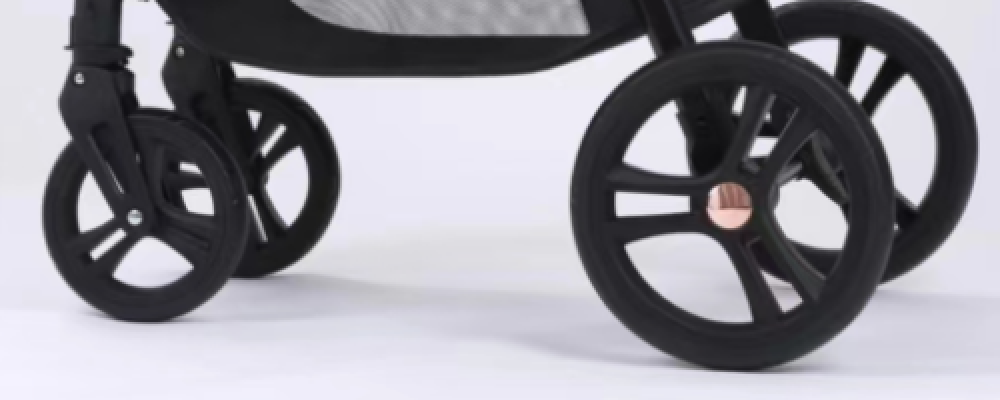 Carucior pentru copii, At Performance, 2 in 1, Landou, Scaun sport reversibil, Blocare roti, Spatiu depozitare, Plibil, Negru. - Camera copilului - atMag.ro