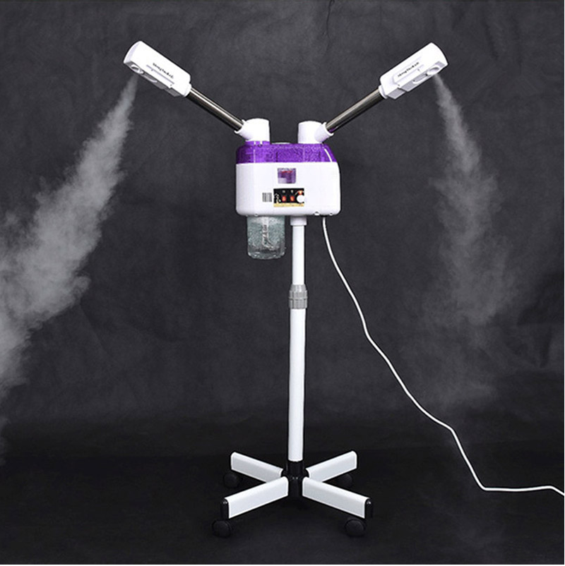Steamer dublu, At Performance, Cald si Rece, Dispozitiv facial, Alb/Mov - Aparate & Accesorii ingrijire personala - atMag.ro
