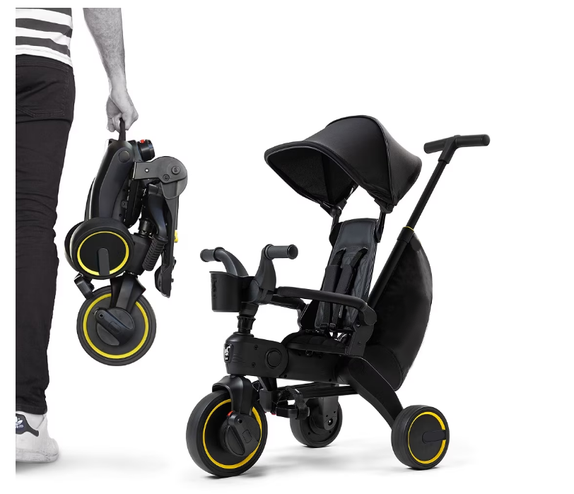Tricicleta 4IN 1, At Performance, Centura Prindere, Bara Protectie, Piele ecologica, Suport Pahar, Pedale Detasabile, 6 luni+, NeagraTricicleta 4IN 1, At Performance, Centura Prindere, Bara Protectie, Piele ecologica, Suport Pahar, Pedale Detasabile, 6 luni+, Neagra - Triciclete - atMag.ro