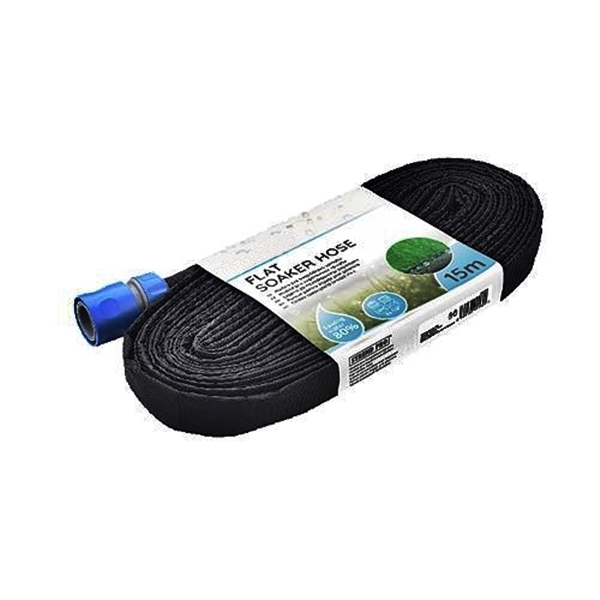 Furtunuri gradinarit - Furtun de gradina, irigare prin picurare, material textil, lungime 15 m, conectica 1/2"