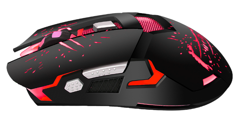 Mouse Gaming Weibo, S10 cu senzor optic rezolutie 1600/2400/3200 DPI, Rosu - Birouri gaming, Mouse-uri si Tastaturi - atMag.ro