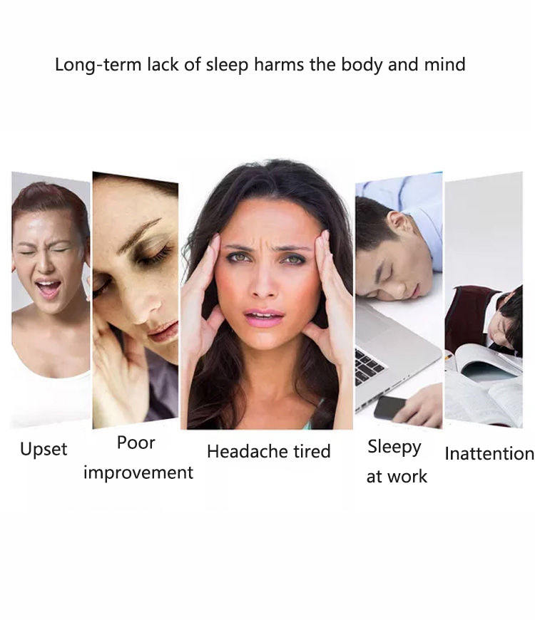 Aparat masaj terapeutic pentru cap AdyMel®, pentru somn linistit si ameliorare dureri, fizioterapie, electrostimulare, fara fir, roz [1]