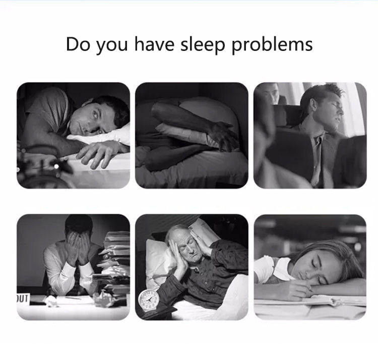 Aparat masaj terapeutic pentru cap AdyMel®, pentru somn linistit si ameliorare dureri, fizioterapie, electrostimulare, fara fir, roz [2]