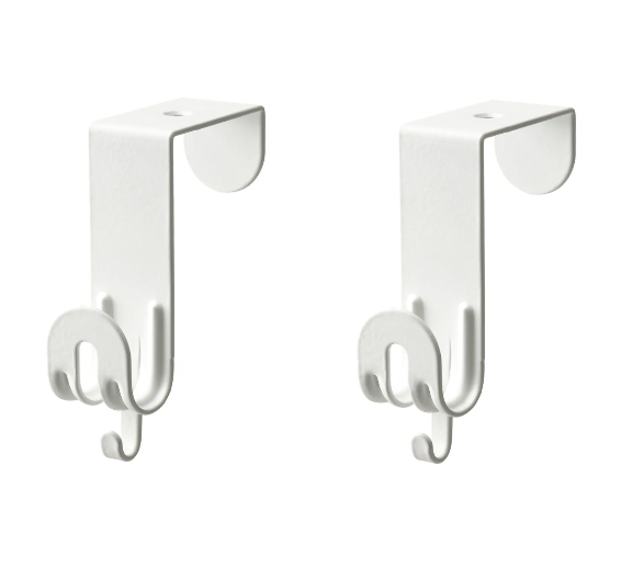 Set 2 carlige duble usa, otel, Syamag, 9x6.5x2.5 cm 1 41724684