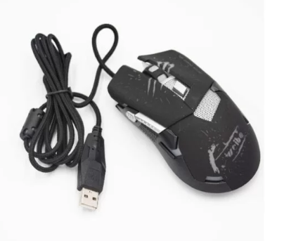 Mouse Gaming Weibo, S10 cu senzor optic rezolutie 1600/2400/3200 DPI, RGB - Birouri gaming, Mouse-uri si Tastaturi - atMag.ro