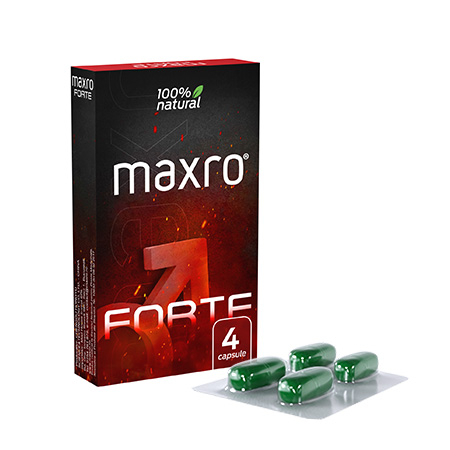 Supliment erectie si potenta, Maxro Forte, Formula 100% naturala, 4 capsule [5]