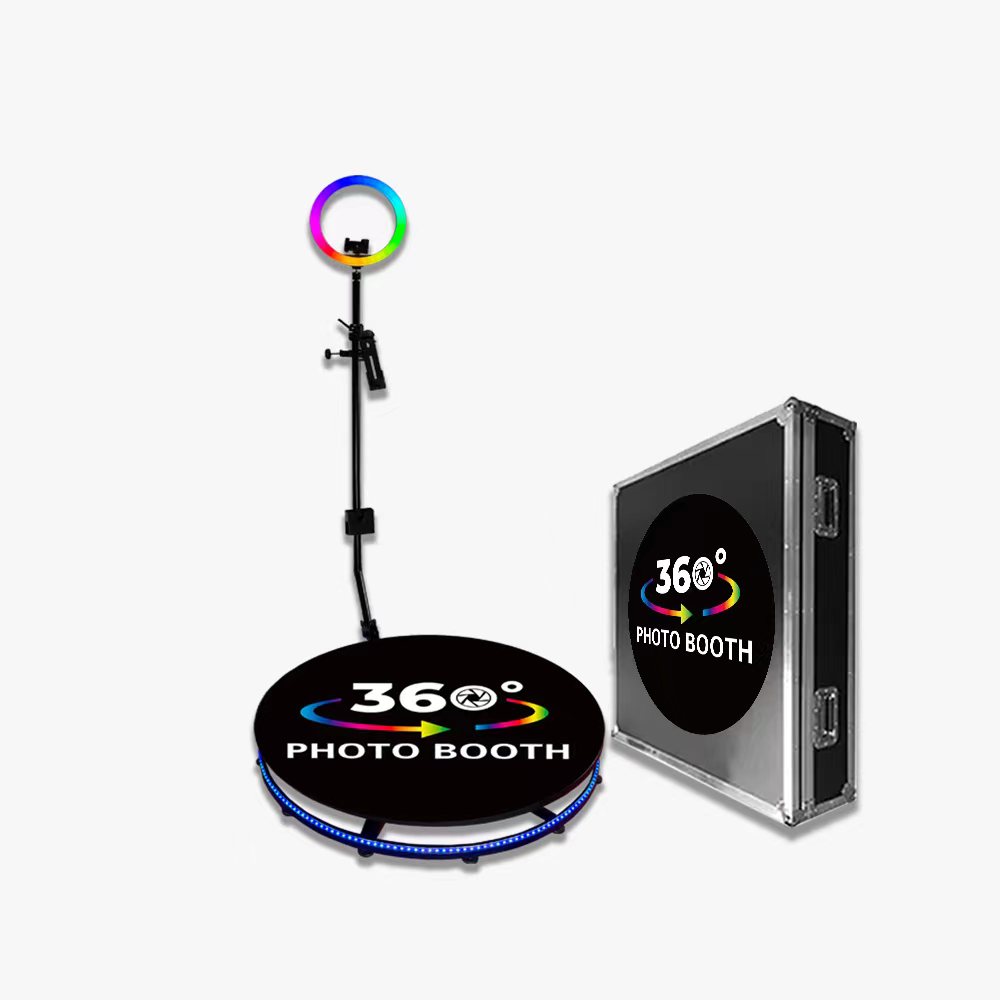 Platforma foto-video rotunda, Selfie 360, brat rotativ, led RGB, pentru evenimente, marca At Performance, diametru 80cm - Platforme foto-video - atMag.ro Platforma foto-video rotunda, Selfie 360, brat rotativ, led RGB, pentru evenimente, marca At Performance, diametru 80cm - Platforme foto-video - atMag.ro