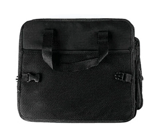 Organizator portbagaj pliabil, cu 3 compartimente, At Performance, unul termoizolant, doua buzunare laterale. textil, 57x32x29cm, Negru - Accesorii auto si intretinere - atMag.ro