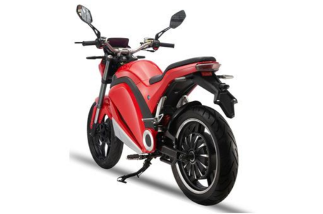 Motocicleta electrica, At performance, 3000w, baterie 72V 35ah, viteza 75km/h, Rosu cu Negru, 60 autonomie - Scutere Electrice, Trotinete Electrice si Accesorii - atMag.ro