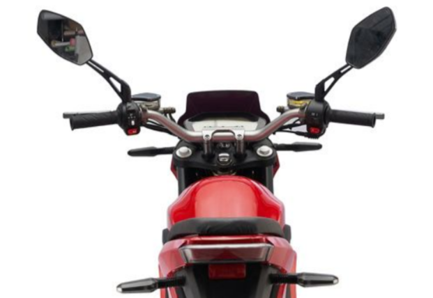 Motocicleta electrica, At performance, 3000w, baterie 72V 35ah, viteza 75km/h, Rosu cu Negru, 60 autonomie - Scutere Electrice, Trotinete Electrice si Accesorii - atMag.ro