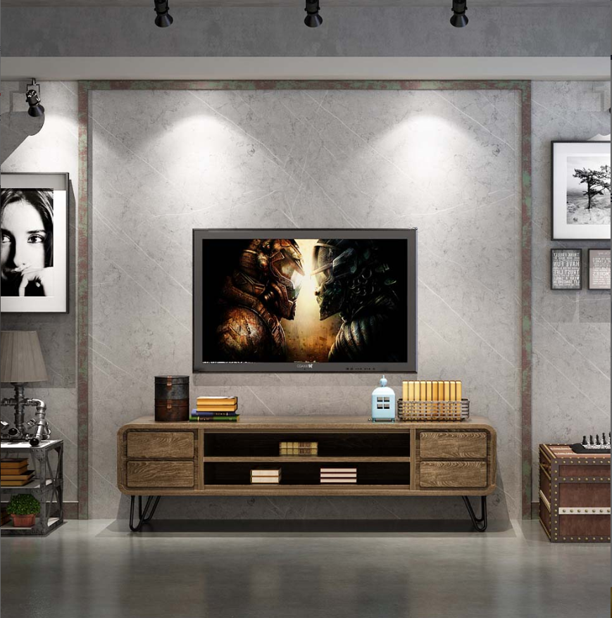 Rola tapet modern, imitatie de marmura At Performance rezistent, la apa, vinil, compact, autoadeziv, 60cmx 300 cm, gri - Tapet - atMag.ro