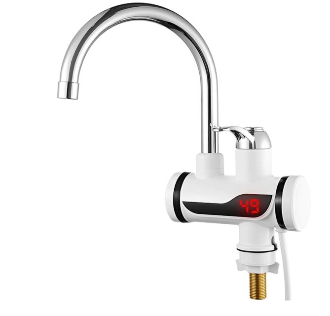 Produse - Robinet Electric Pentru Incalzit Apa Instant SUPER TRENDS®, Montare Pe Chiuveta, Putere 3000W, Temperatura Maxima 60°C, alb