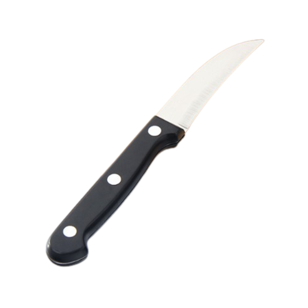 Produse - Cutit de Curatat Legume - Fructe SUPER TRENDS®, 18 centimetri, Negru
