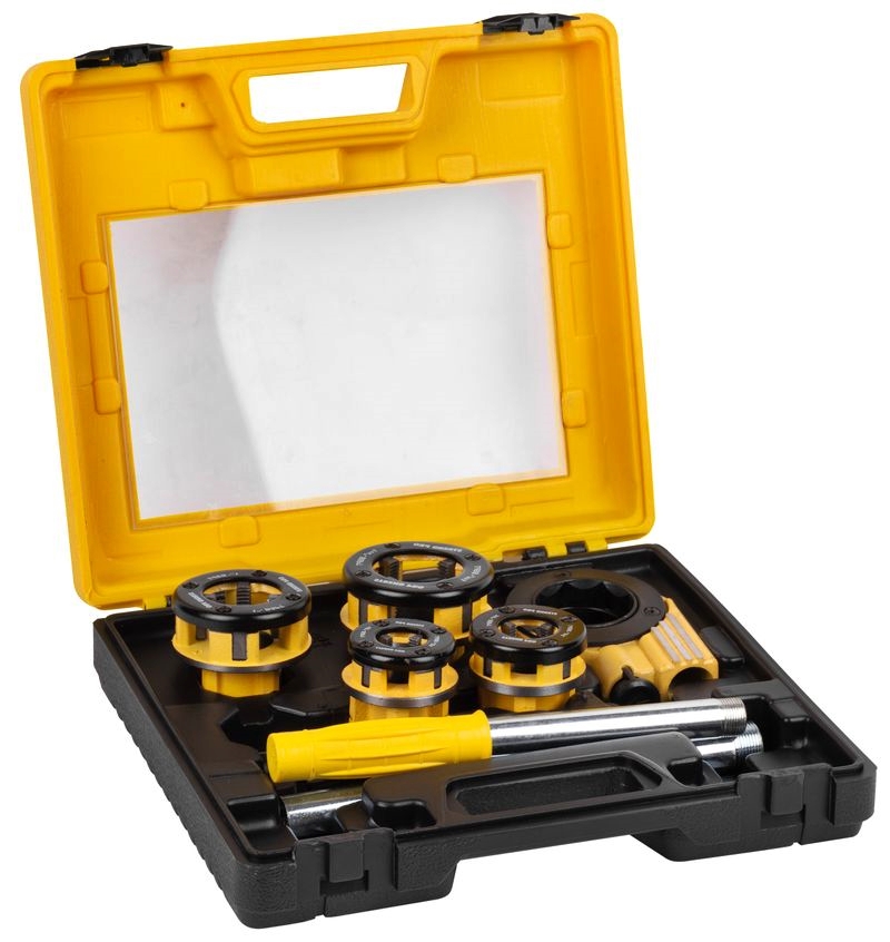 Seturi scule - Trusa filiere pentru tevi, dimensiuni 1/2", 3/4ﾔ, 1ﾔ, 1-1/4ﾔ