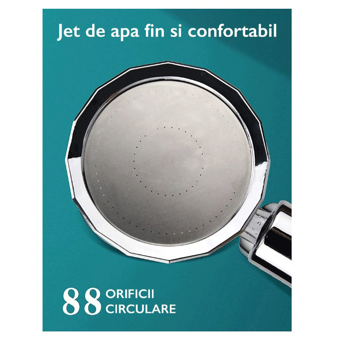 Para Cap de Dus SIKS cu Elice MOV si Jet Turbo Tip Vortex Cu Presiune ...