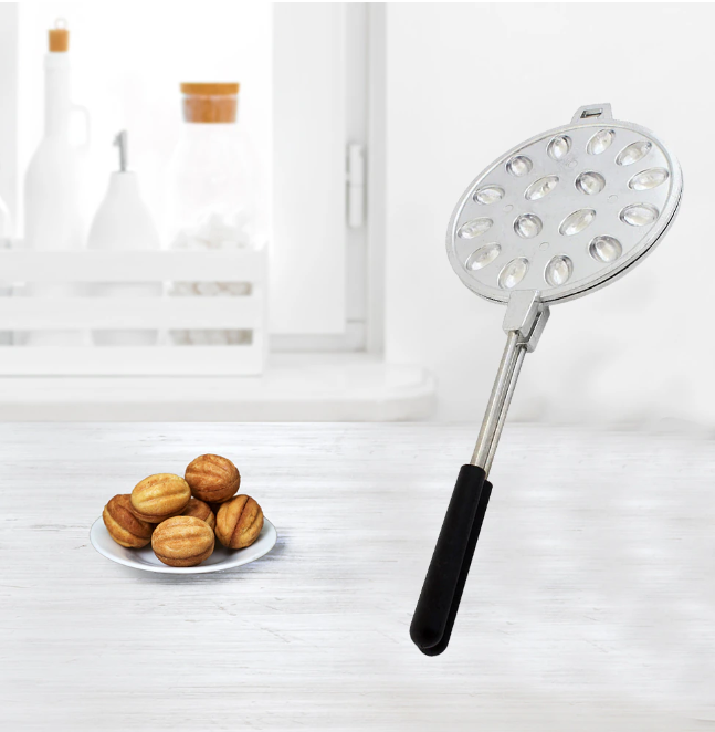 Forma Nuci Prajituri SUPER TRENDS®, 16 Orificii, Materiale Premium, Inox [3]