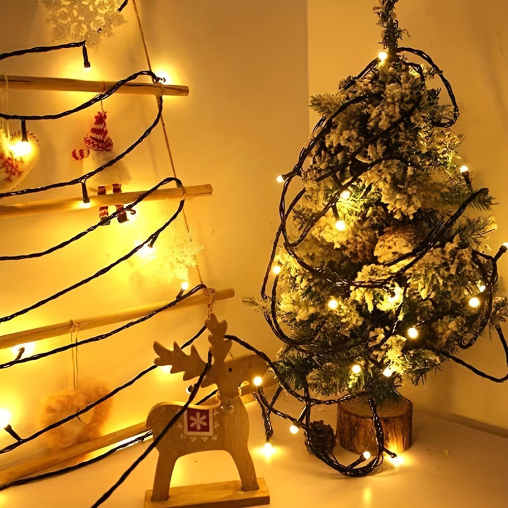 Rola Instalatie de Craciun Liniara, AT PERFORMANCE®, 8 Jocuri de Lumini Interschimbabile, Alimentare La Priza Pentru Interior/Exterior, Rola 100m, Fir Negru, Alb Cald. - Decoratiuni, Ornamente si articole Craciun - atMag.ro Rola Instalatie de Craciun Liniara, AT PERFORMANCE®, 8 Jocuri de Lumini Interschimbabile, Alimentare La Priza Pentru Interior/Exterior, Rola 100m, Fir Negru, Alb Cald. - Decoratiuni, Ornamente si articole Craciun - atMag.ro