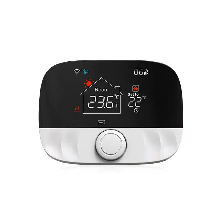 Termostate Wi-Fi - Termostat inteligent, Wi-Fi, S1 ALB, TUYA, Smart Life, Compatibil cu Alexa, Google Home @SmartWiz