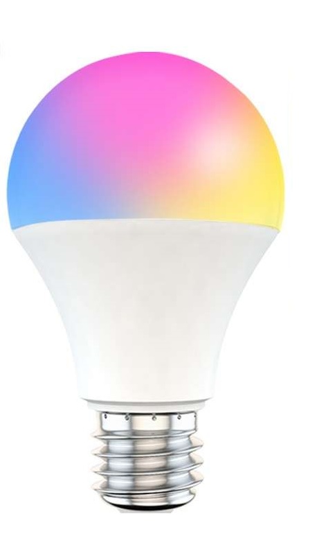 Lumina Inteligenta - Bec Inteligent LED RGB inteligent Smart A67, Wi-Fi, Tuya/Smartlife, E27, 10W (100W), 1000 lm, lumina alba si colorata (2200-6500K), @SmartWiz