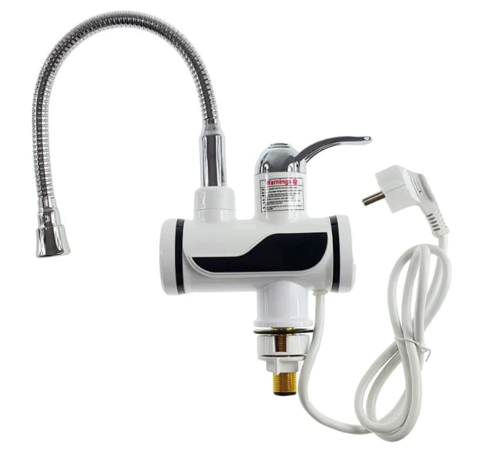 Produse - Robinet Electric Flexibil Pentru Incalzit Apa Instant SUPER TRENDS®, Montare Pe Chiuveta, Putere 3000W, Temperatura Maxima 60°C