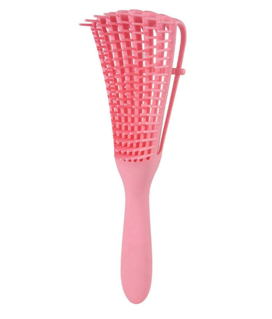 Produse - Perie Flexibila Pentru Descalcire Par Cret Umed & Uscat SUPER TRENDS®, Roz