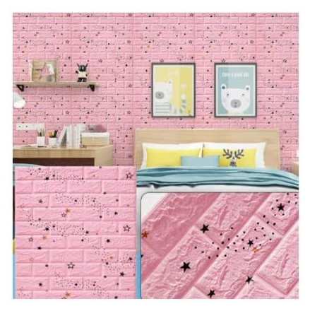 Set 10x Tapet 3D Autocolant/ Autoadeziv, At Performance, rezistent la apa, 70cm x 77cm x 0.5 cm, Roz - Tapet - atMag.ro Set 10x Tapet 3D Autocolant/ Autoadeziv, At Performance, rezistent la apa, 70cm x 77cm x 0.5 cm, Roz - Tapet - atMag.ro