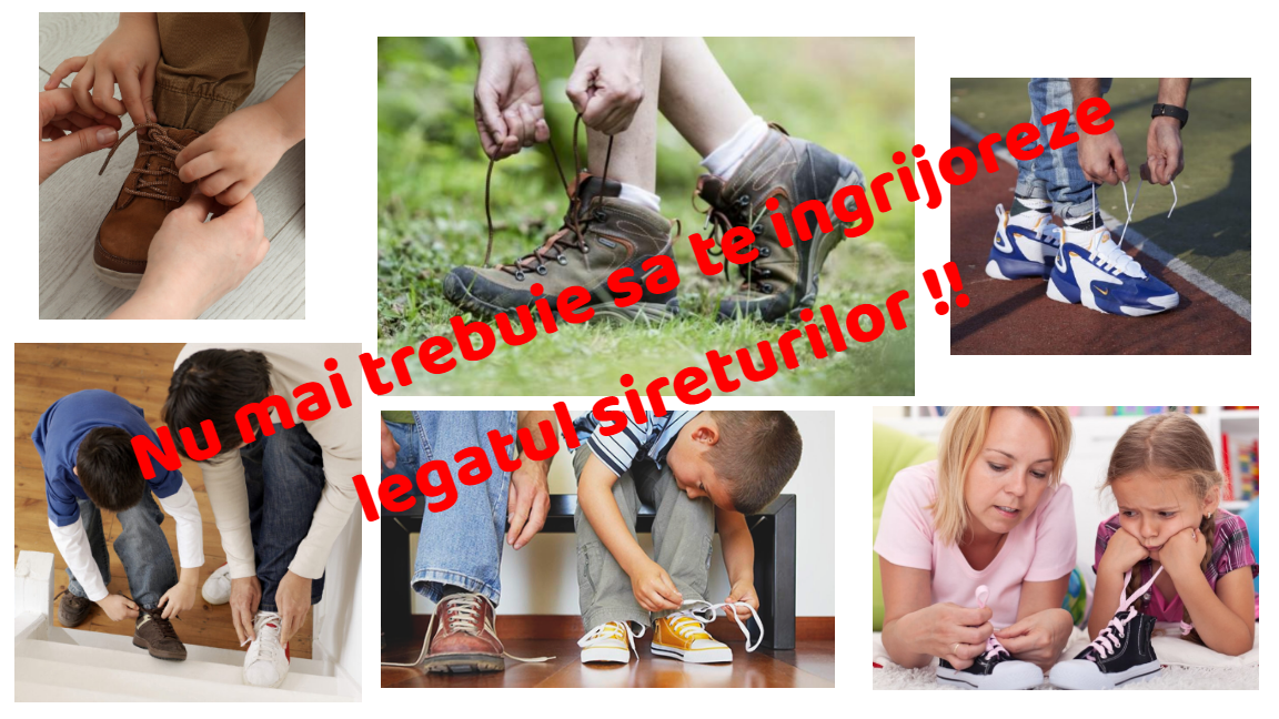 Sireturi albe cu catarame AdyMel®, set 3 perechi, sistem de prindere NO TOUCH, clipsuri, capsule, reglabile, incaltare rapida, plate, elastice [3]