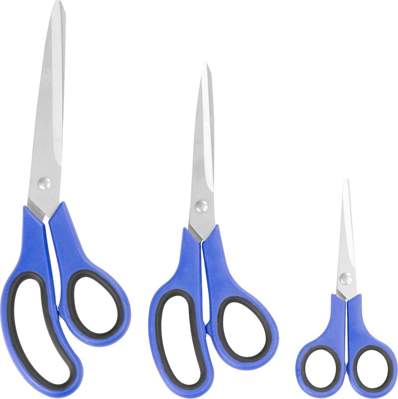 Produse EmagMarketplace - Set 3 bucati foarfeci 40mm/215mm/245mm