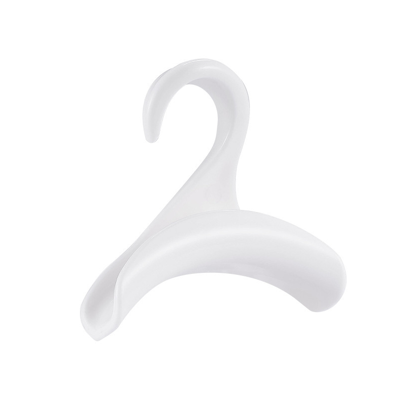 Set 4xcarlige pentru umeras, AT PERFORMANCE®, pentru genti de mana, pentru depozitare, culoare alb - Cuiere - atMag.ro