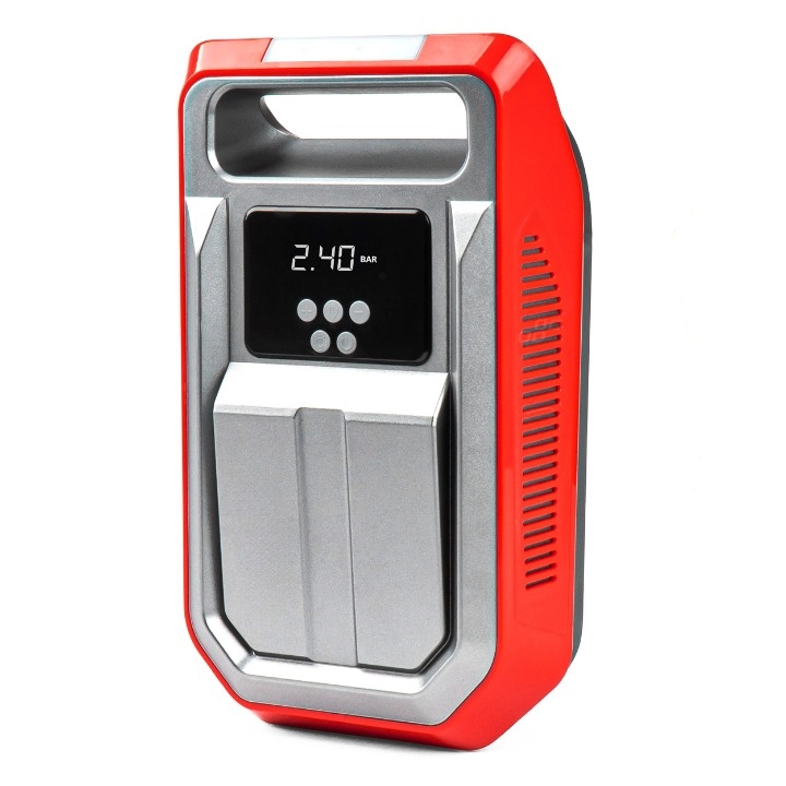 Compresoare auto - Compresor auto 120W, 25l/min, alimentare 12V, afisaj digital, lampa LED, cablu 3 metri